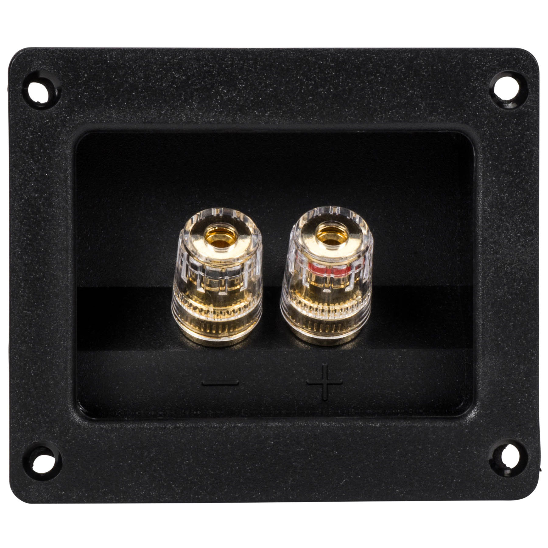 Speaker Terminal Cup Gold Insulated High Power 5-Way Binding Post Banana Jack