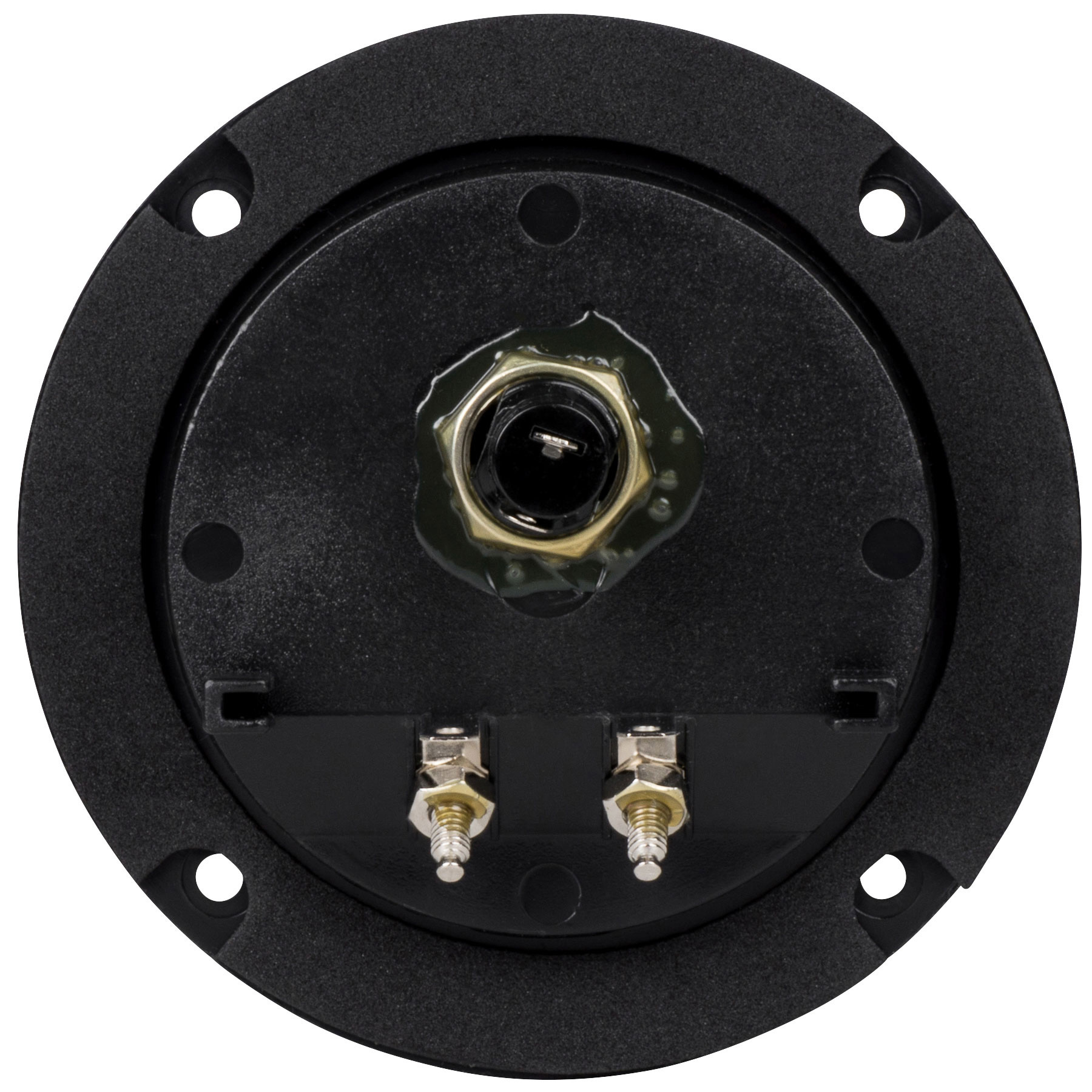 Round Speaker Terminal Cup with Fuse Holder Binding Post Banana Jack