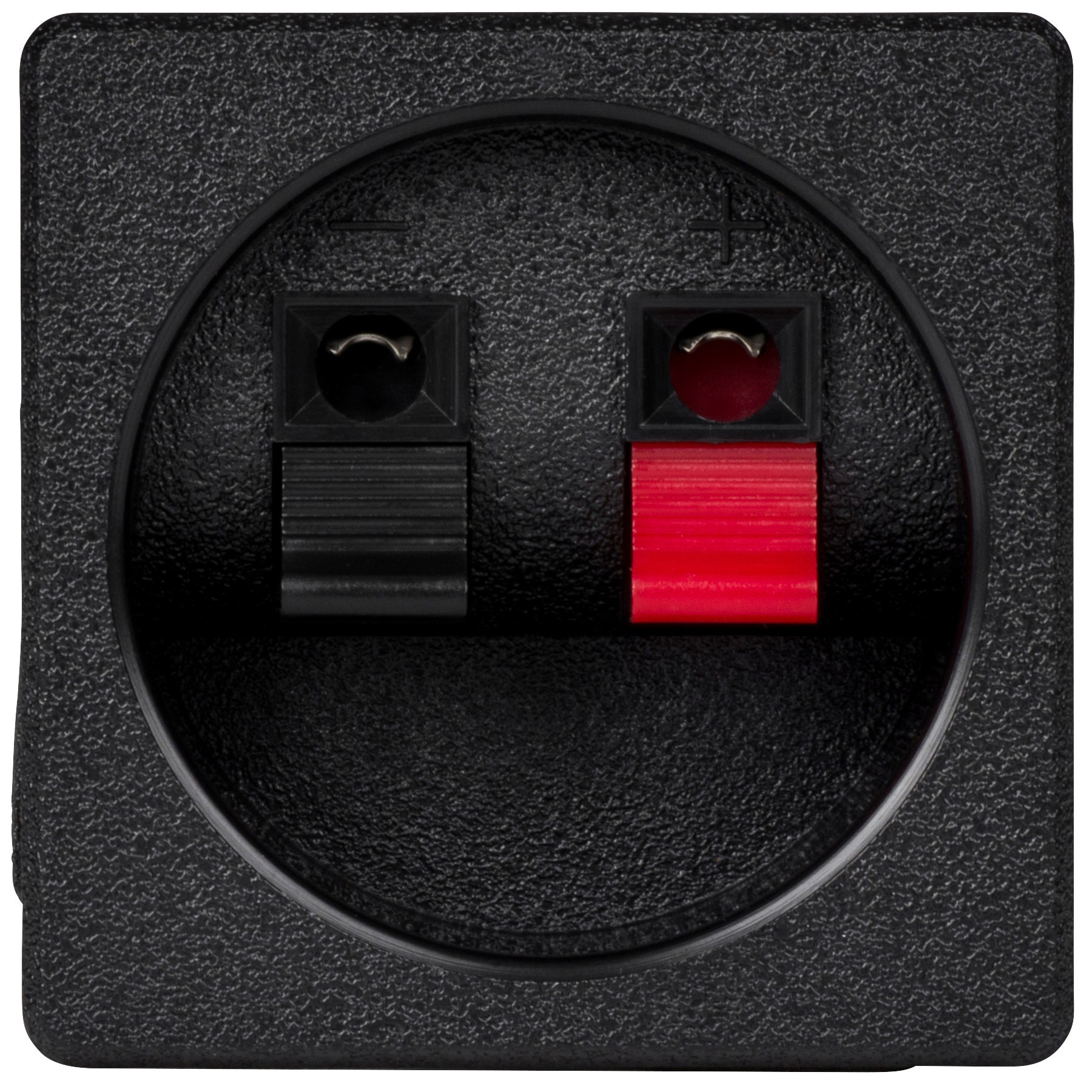 Square Pressfit Speaker Wire Terminal Cup Spring Type