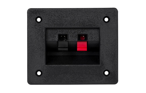 Screw Mount Square Speaker Wire Spring Terminal Cup