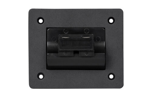 Screw Mount Square Speaker Wire Spring Terminal Cup