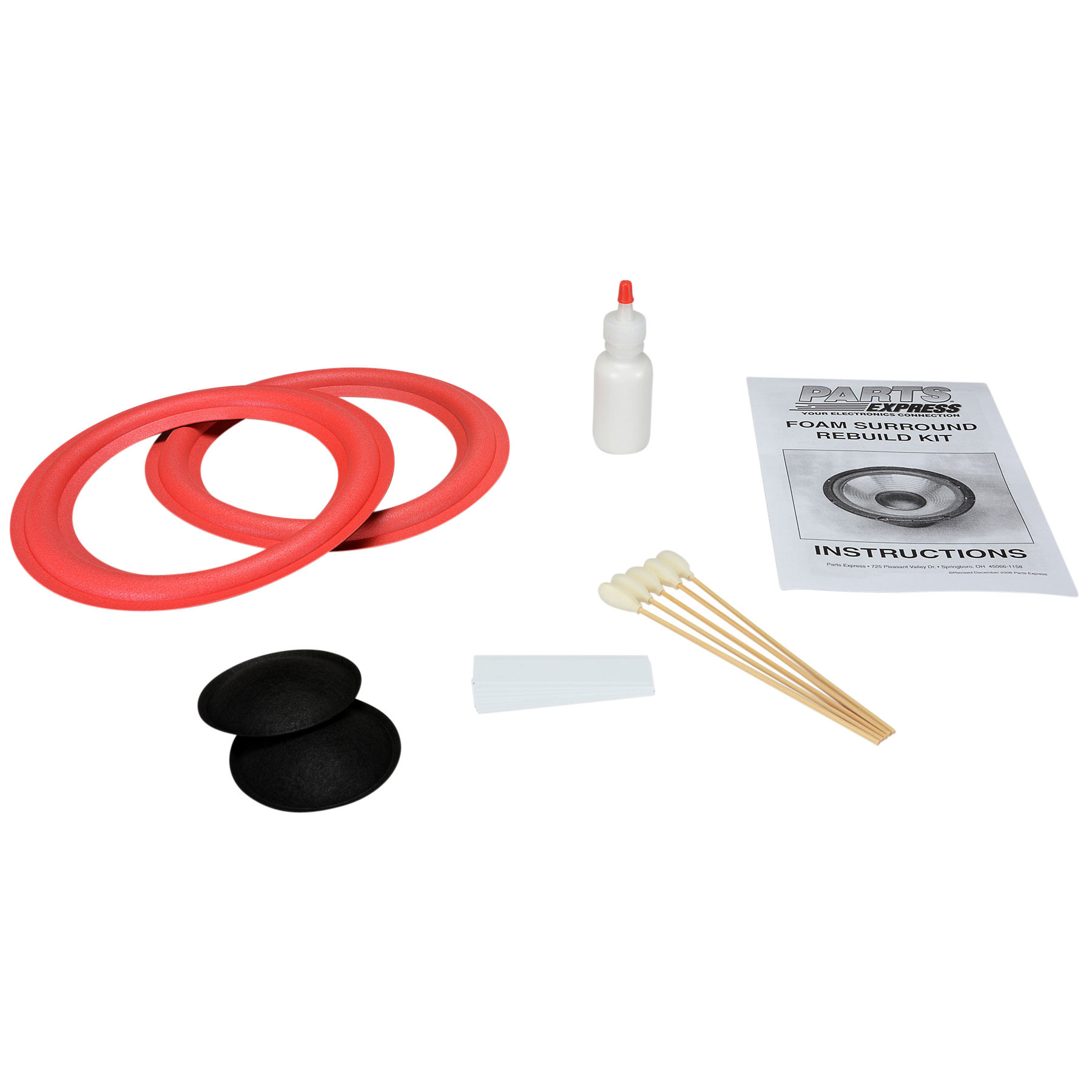 Speaker Surround Re-Foam Repair Kit For 8" Cerwin Vega Woofer