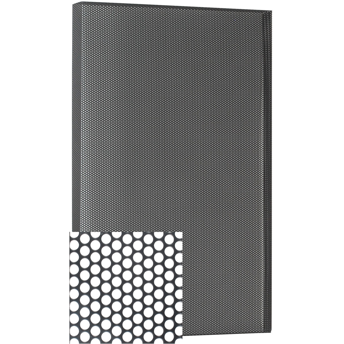 Formed Metal Grill Pair with 6mm Round Holes  | 711.2 x 457.2 x 25.4 mm