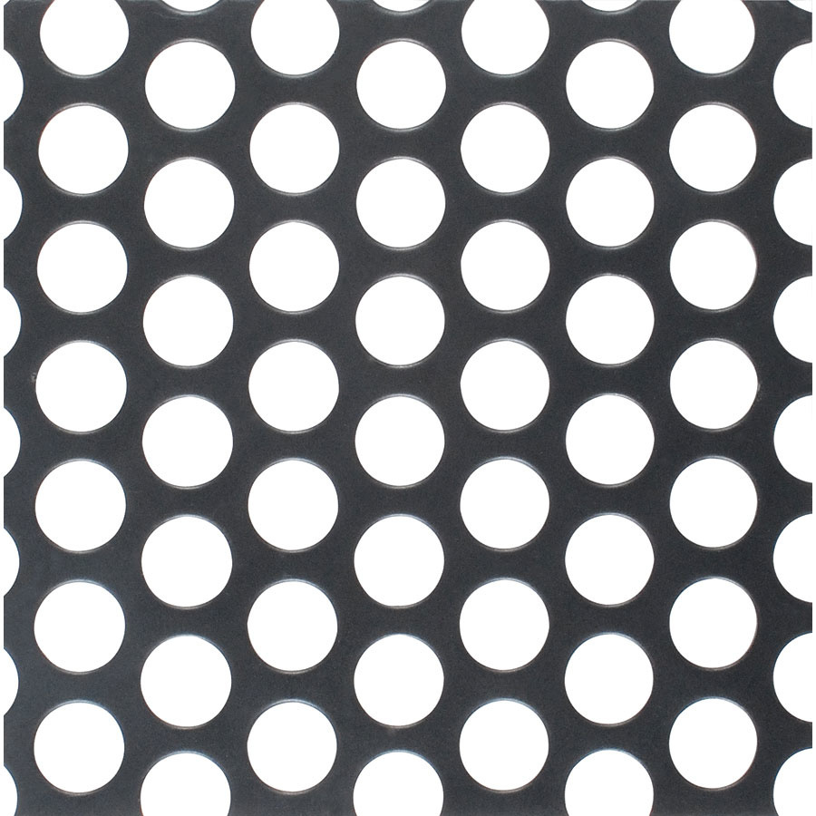 Formed Metal Grill Pair with 8mm Round Holes | 304.8 x 457.2 x 25.4 mm