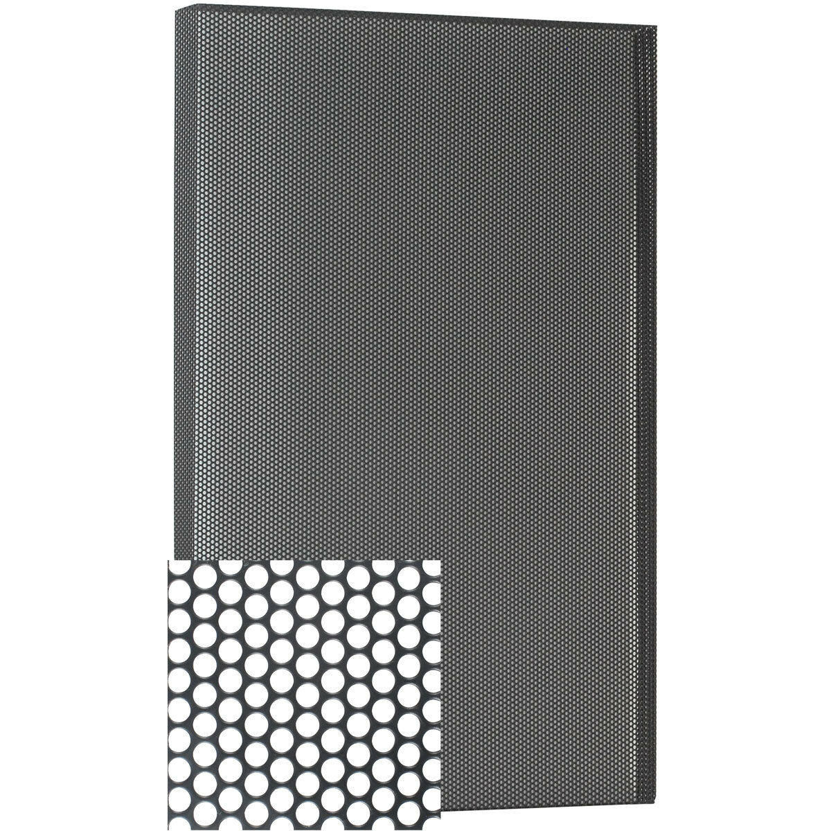 Flat Metal Grill Pair with 6mm Round Holes  | 558.8 x 762 mm