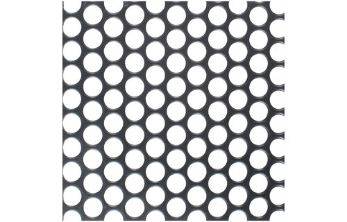 Flat Metal Grill Pair with 6mm Round Holes  | 558.8 x 762 mm