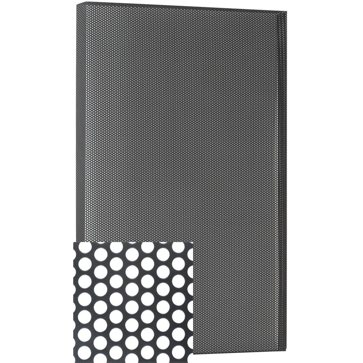 Flat Metal Grill Pair with 8mm Round Holes | 558.8 x 762 mm