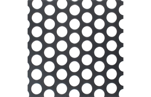 Flat Metal Grill Pair with 8mm Round Holes | 558.8 x 762 mm