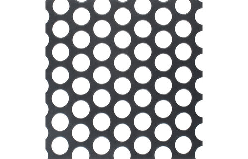 Formed Metal Grill Pair with 8mm Round Holes  | 381 x 558.8  x 25.4 mm