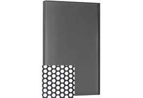 Formed Metal Grill Pair | 8 mm Round Holes | 71 x 45,7 x 2,5 cm