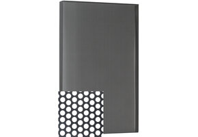 Formed Metal Grill Pair | 8 mm Round Holes | 57,2  x 76,2 x 2,5 cm