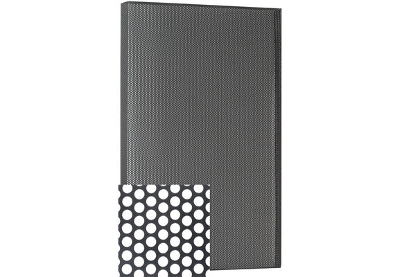 Formed Metal Grill Pair | 8 mm Round Holes | 57,2  x 76,2 x 2,5 cm