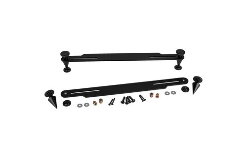 OS-2L Outrigger HD Speaker Spike Set Large with Black Steel Base 2 Pcs