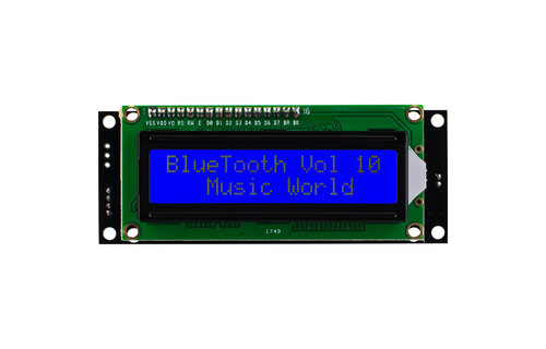 2.1 Amplifier 50W x 50W x 100W with Built-In Bluetooth 3.0 Backlit LCD Screen, and IR Remote