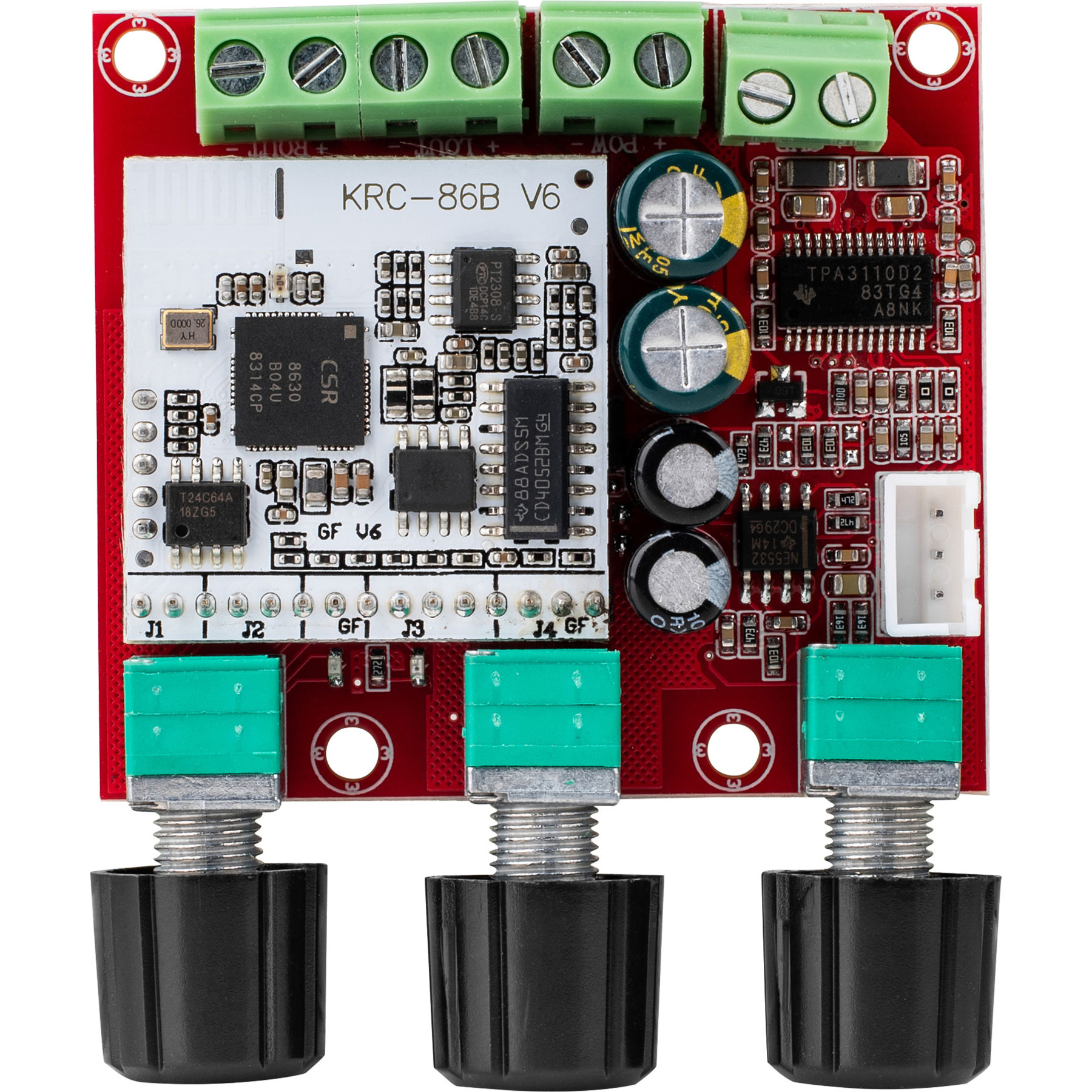 TPA3110D2 2.1 Channel Bluetooth 4.1 Digital Amplifier Board  with Volume Controls