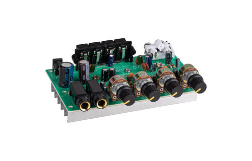 TDA8946 Hi-Fi Stereo 12-15 VDC 60W Max Amp Board with Microphone and Line Inputs