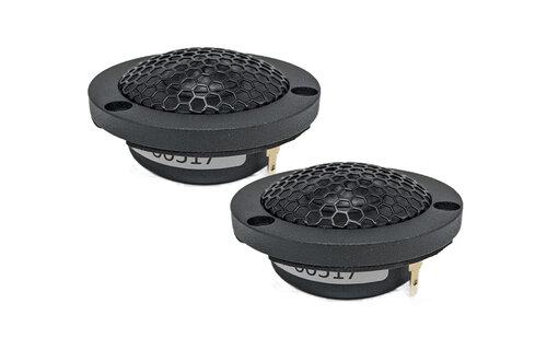 T25S-6 Silk Dome Tweeter Matched Pair