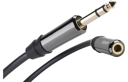 Jack to Socket Performance 6,35 mm High-Quality Headphone Extension Cable