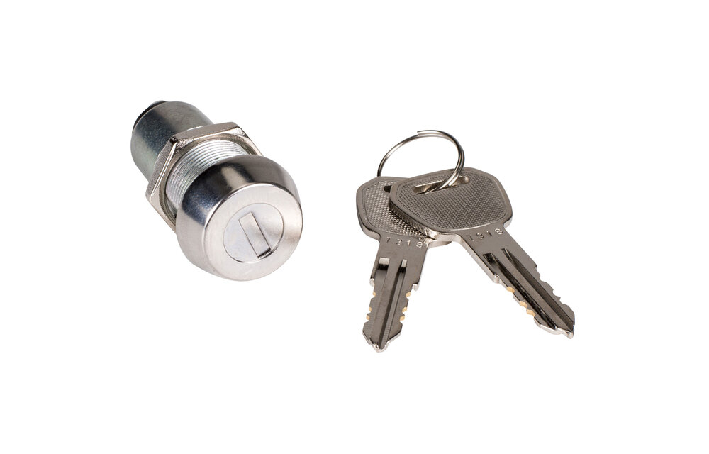 Key Switch SPST Panel Mount with 2 Keys