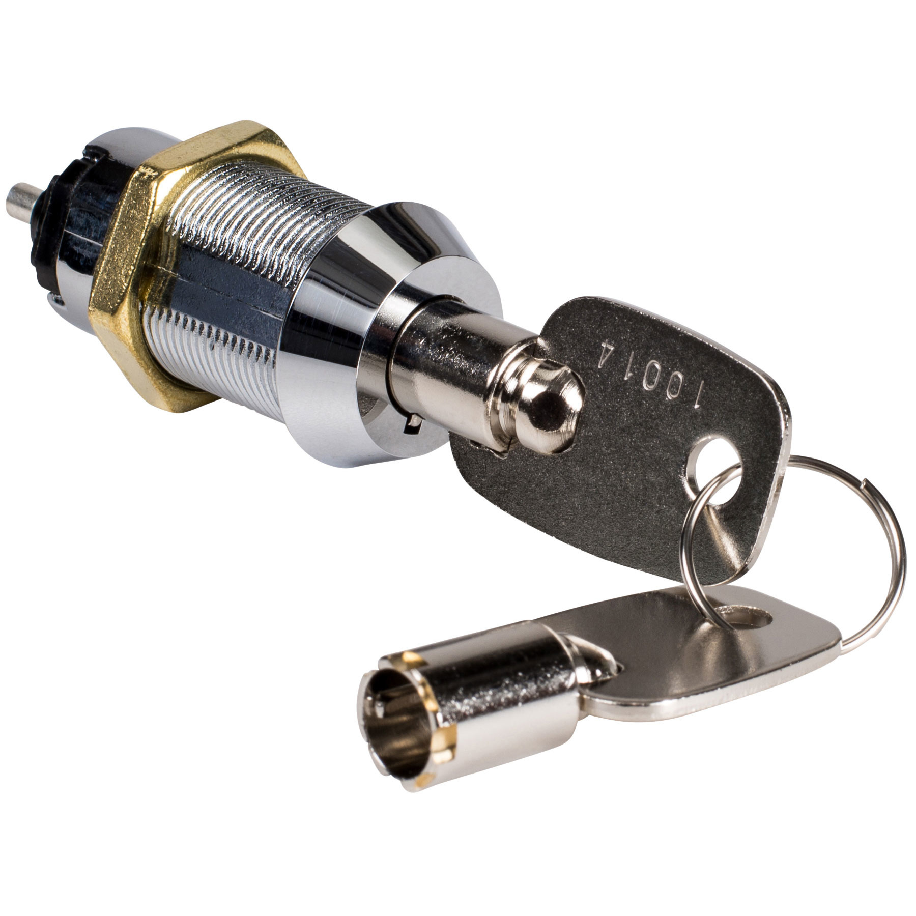 Momentary Key Switch with 2 Keys