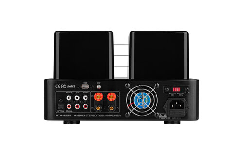 HTA100BT Hybrid Stereo Tube Amplifier with Bluetooth USB Aux In Sub Out