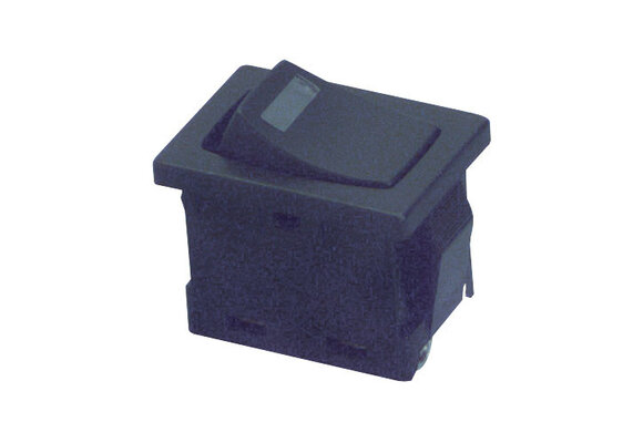 SPST Mini Rocker mit roter LED