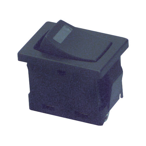 SPST Mini Rocker with Red LED