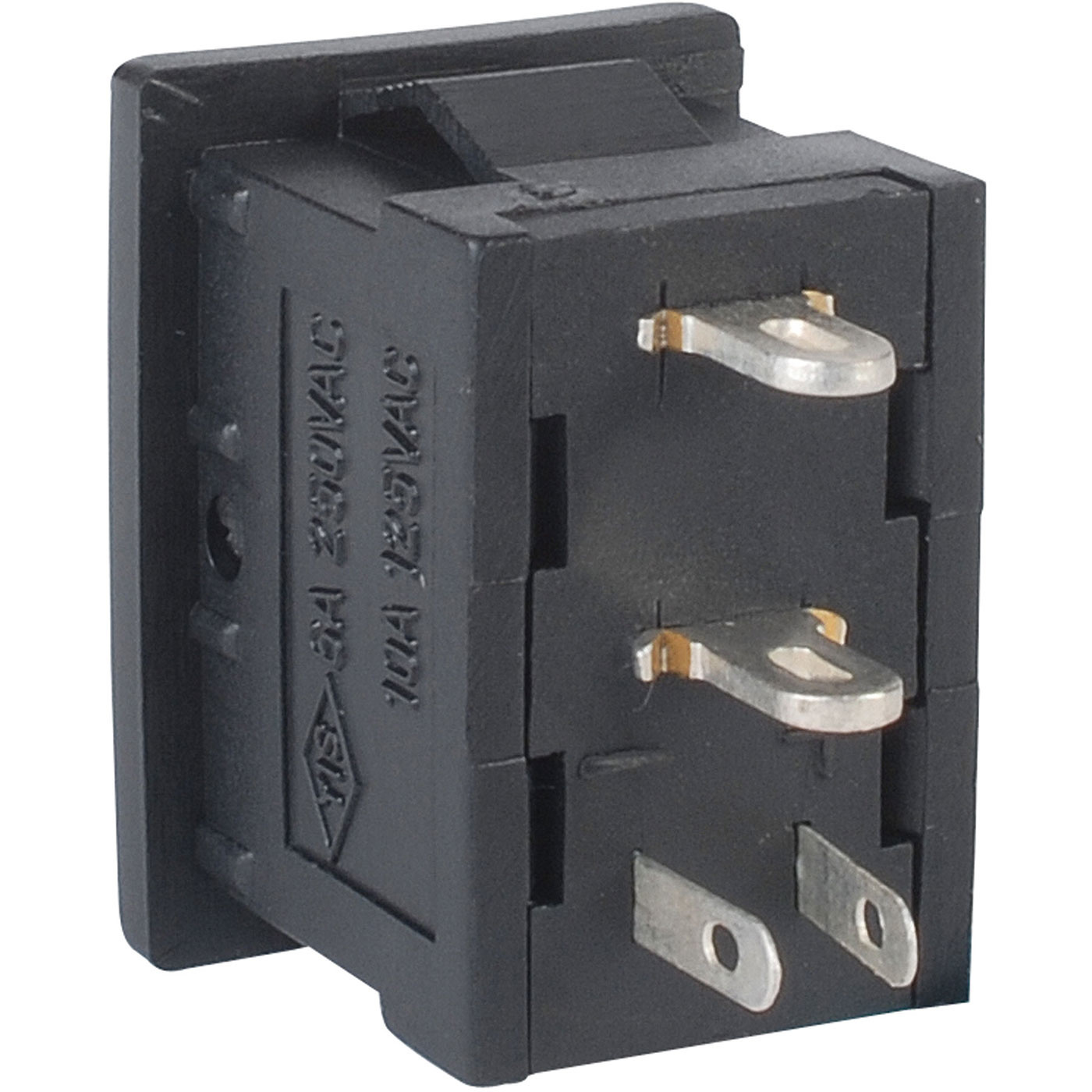 SPST Mini Rocker with Red LED