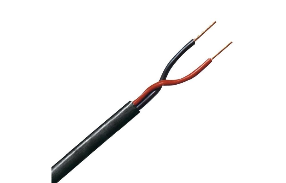 2 x 1.5 mm Round Speaker Wire | PVC cover