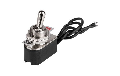 SPST Light Duty Toggle Switch Pre Wired