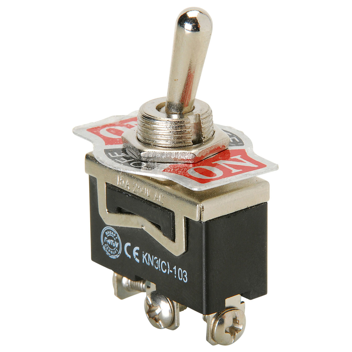 SPDT Heavy Duty Toggle Switch Center Off