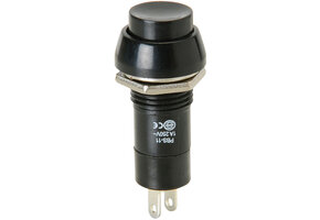 SPST Round Push Button Switch