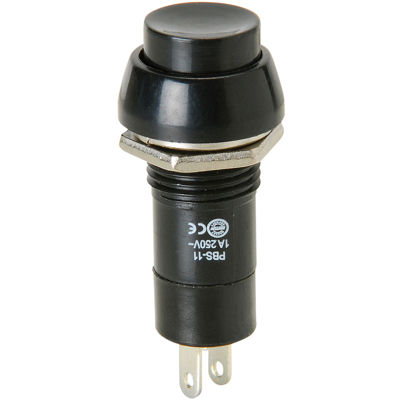 SPST Round Push Button Switch Click On/Click Off