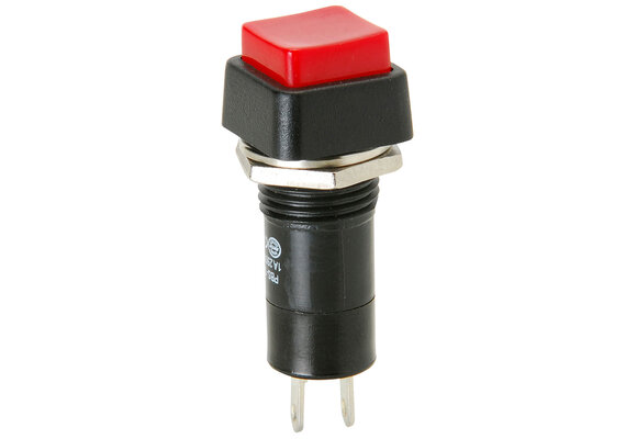 Momentary N.O. Square Push Button Switch
