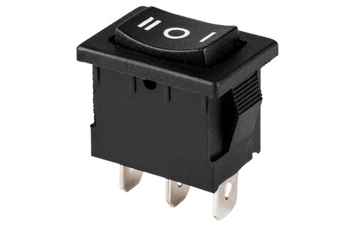 SPDT Miniature Rocker Switch Center Off