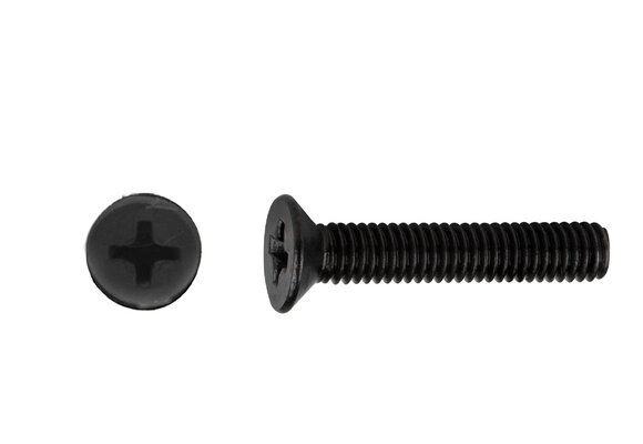 Machine Screw Black Oxide | M3 x 16 mm
