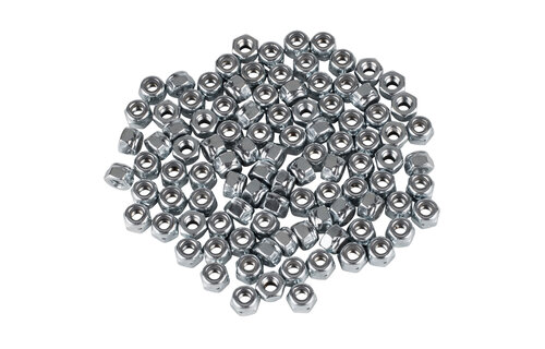 M3 Nylock Locknut with Nylon Insert Zinc