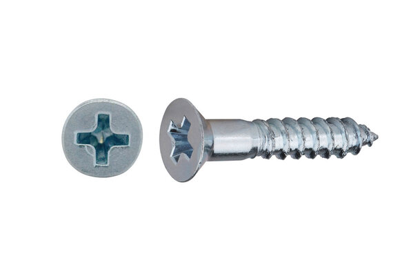 Flat Head Wood Screw Zinc | 2.8 mm x 15.9 mm