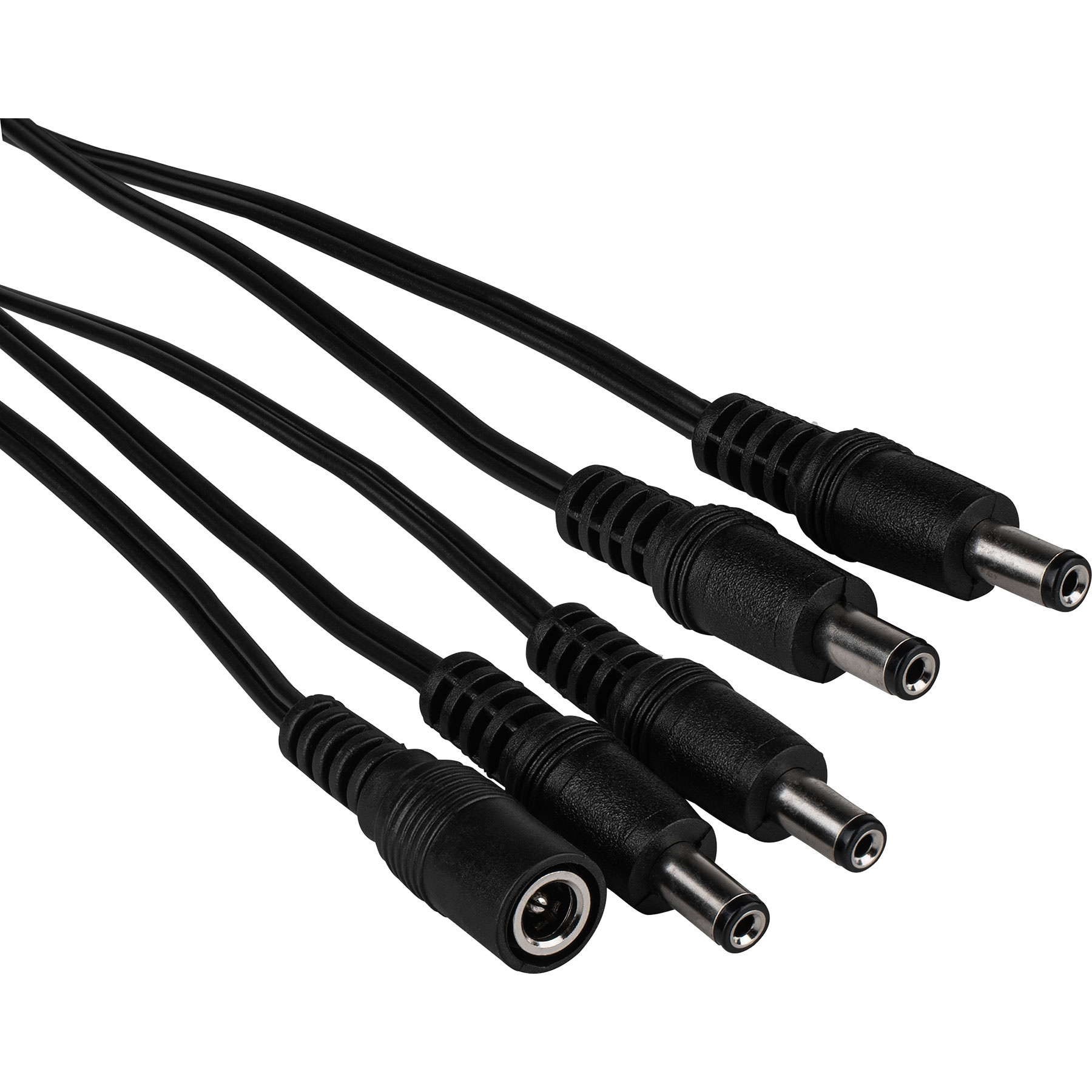 2.1 x 5.5mm DC Y Cable 1 Female to 4 Male 20 AWG 50 cm