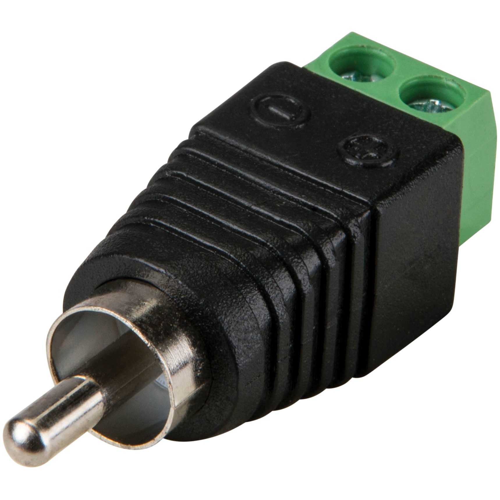 RCA Male to Screw Terminal Connector