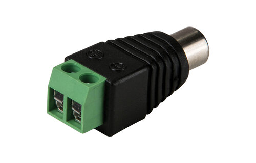 RCA Female to Screw Terminal Connector