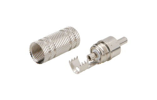 RCA Plug Nickel Plated