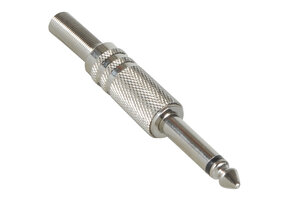 6.35 mm Mono Phone Plug Metal