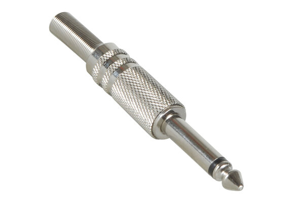 6.35 mm Mono Phone Plug Metal