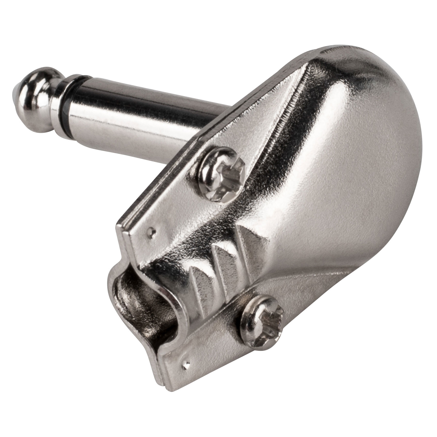 6.35 mm Mono Right Angle Phone Plug Metal