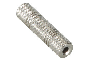 3.5mm Stereo To 3.5mm Stereo Coupler Metal