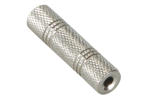 3.5mm Stereo To 3.5mm Stereo Coupler Metal