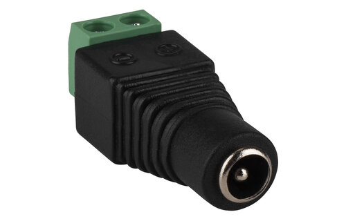 2.1 x 5.5 mm DC Coaxial Power Jack to Screw Terminals