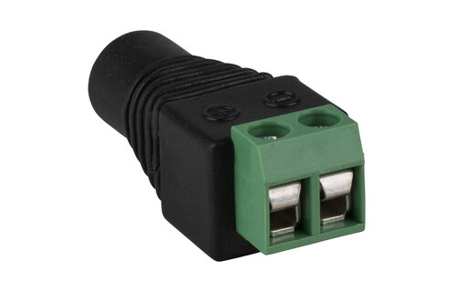 2.5 x 5.5 mm Power Jack to Screw Terminals