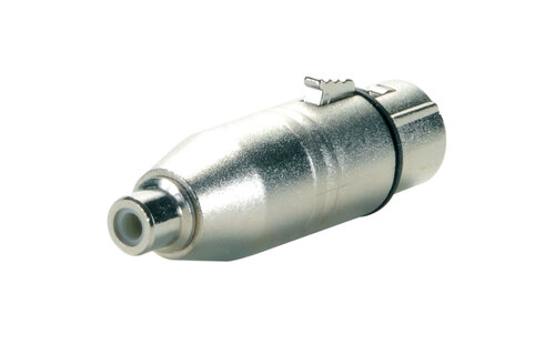 XLR Female to RCA Female Adapter